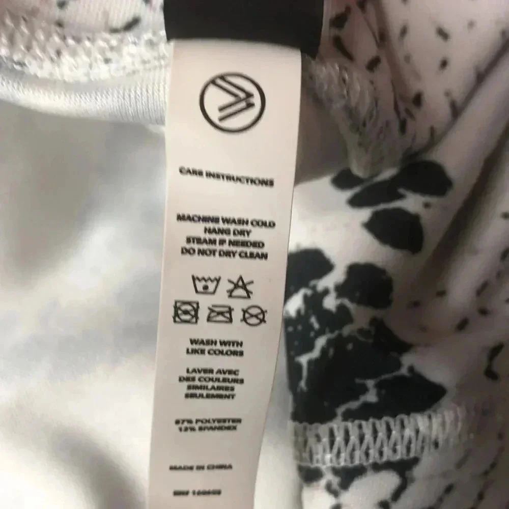 Savvi Fit Khali Python Snake Print 7/8 Leggings H… - image 7